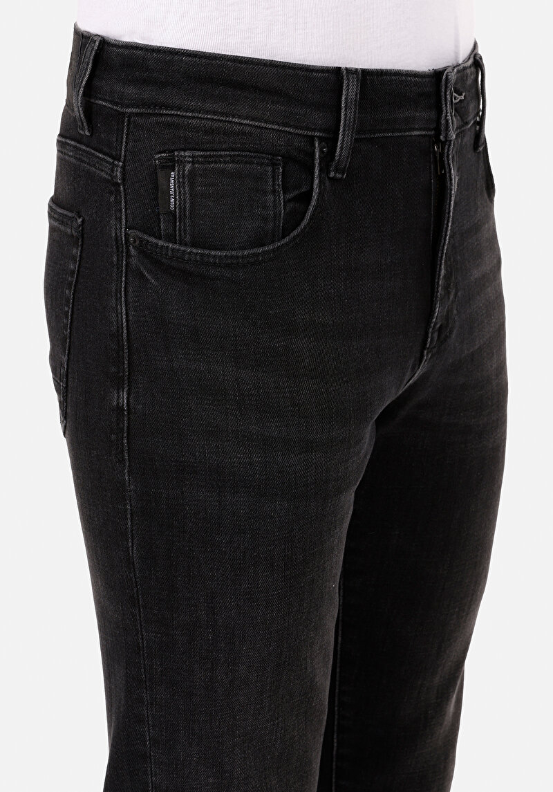 Afișați detalii pentru Pantaloni De Barbati Negru Slim Fit 041 Danny Cl1072296