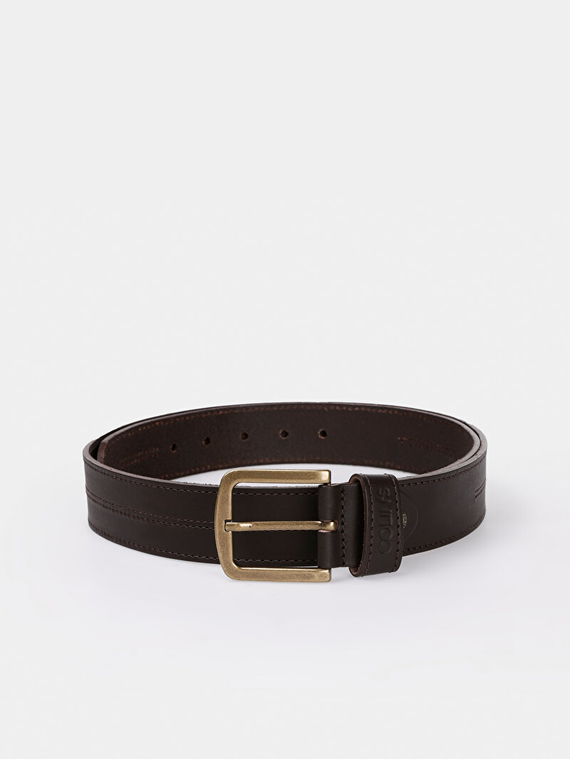 Imagine a Curea De Barbati Maro Modern Fit  Cl1072664