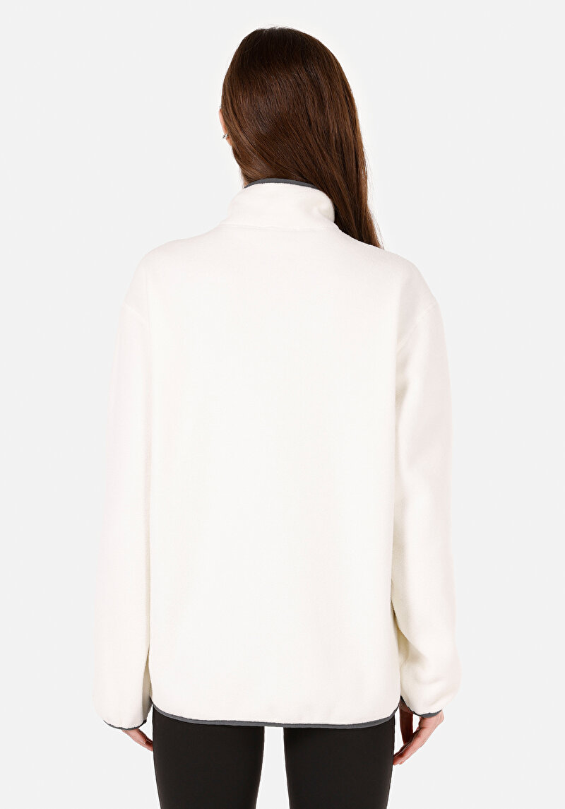 Afișați detalii pentru Hanorac / Bluza De Dama Ecru Regular Fit  Cl1071105