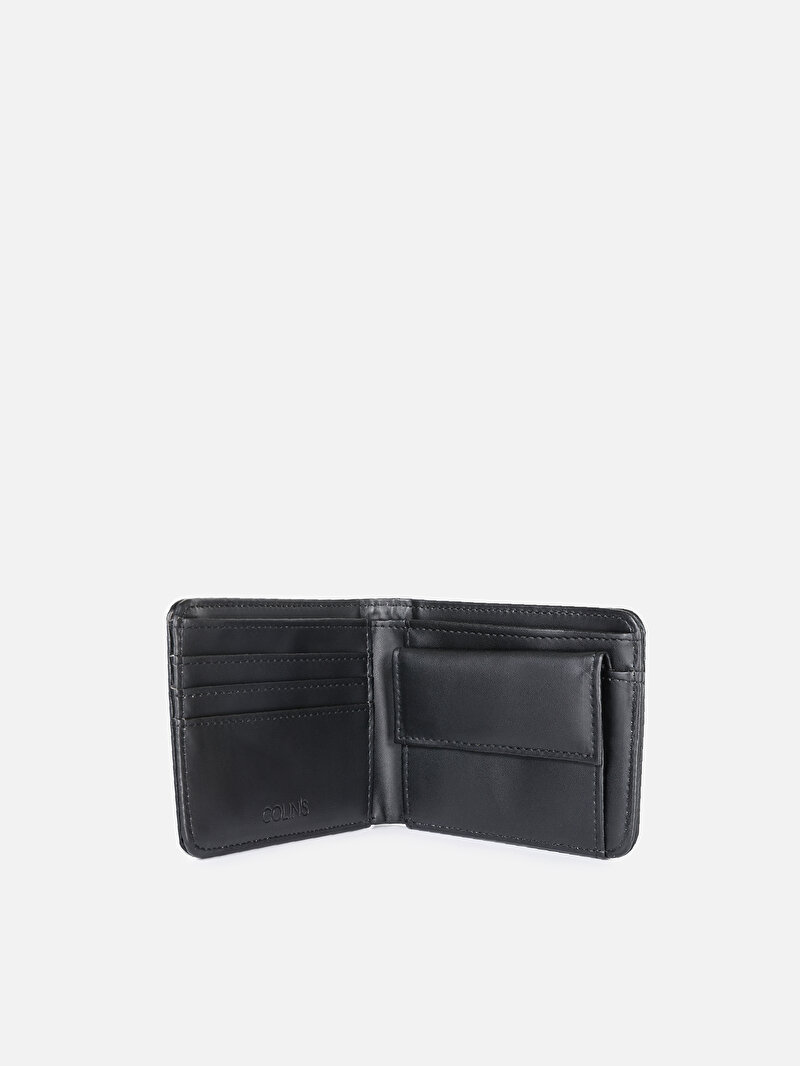 Afișați detalii pentru Portofel De Barbati Negru Modern Fit  Cl1070495