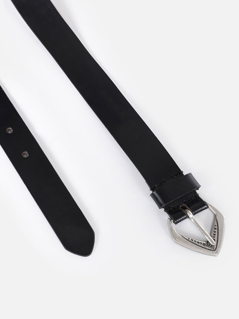 Afișați detalii pentru Curea De Dama Negru Modern Fit  Cl1070516