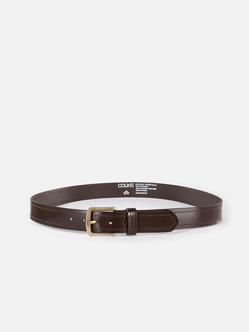 Afișați detalii pentru Curea Maro Pentru Bărbați