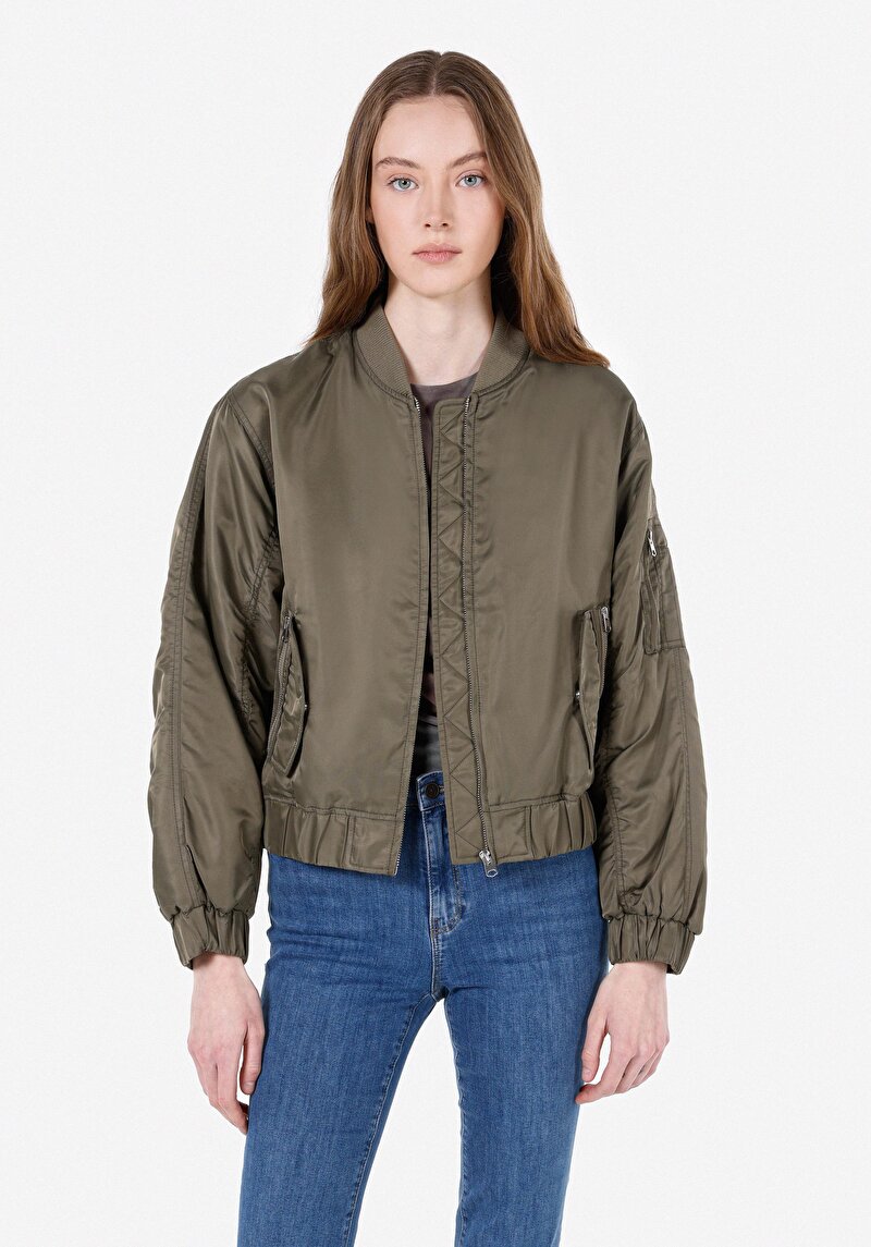 Imagine a Jacheta De Dama Kaki Regular Fit  Cl1072350