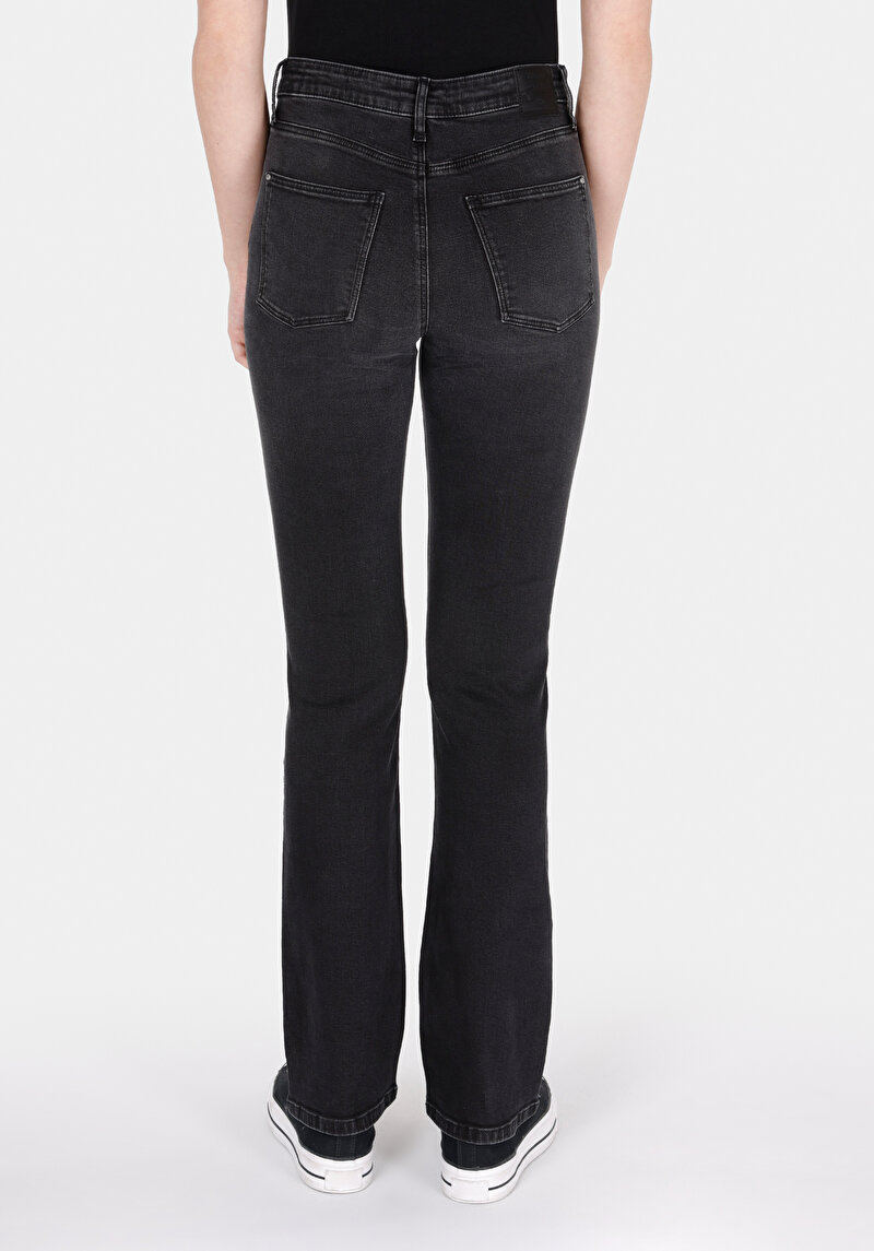 Imagine a Pantaloni De Dama Negru Slim Fit 797 Adel Cl1072773