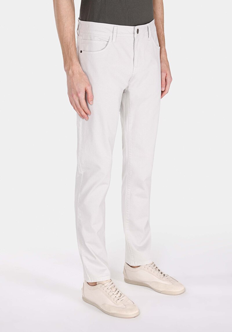 Imagine a Pantaloni De Barbati Piatră Straight Fit Cl1049744