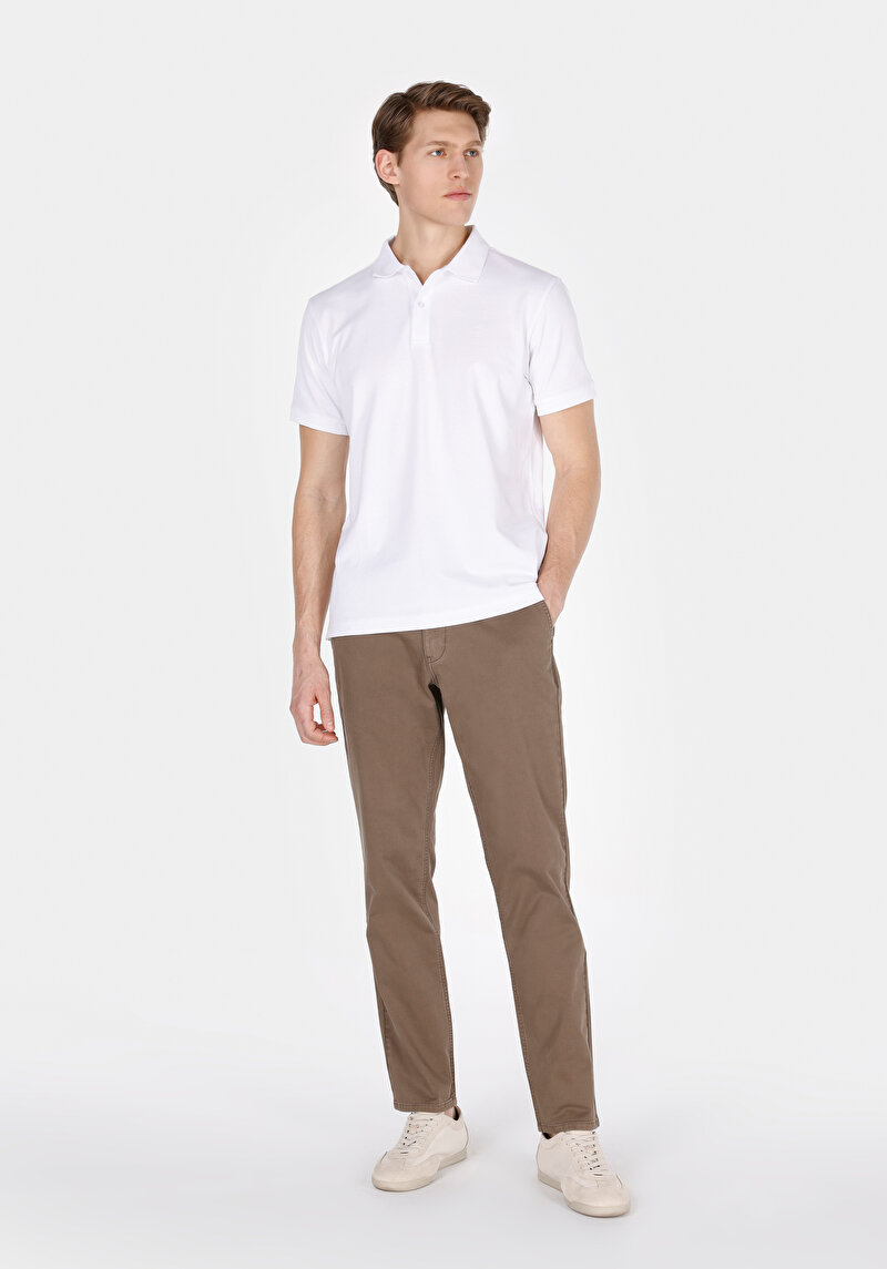 Imagine a Pantaloni De Barbati Maro Regular Fit Cl1049750