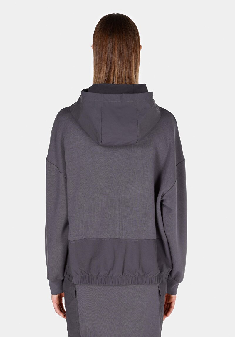 Imagine a Hanorac / Bluza De Dama Antracit Regular Fit Cl1071154