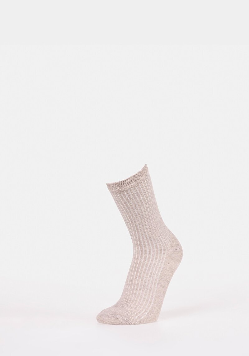 Imagine a Sosete De Dama Bej Modern Fit  Cl1072392