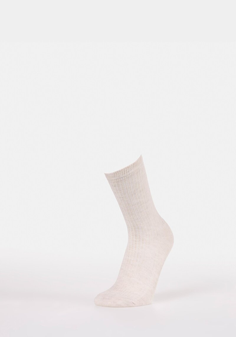 Imagine a Sosete De Dama Ecru Modern Fit  Cl1072392