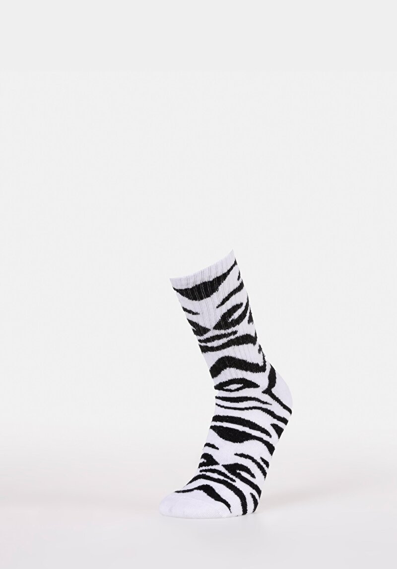 Imagine a Sosete De Dama Alb Modern Fit  Cl1072394