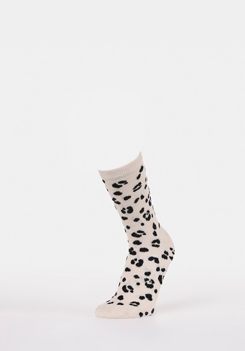 Imagine a Sosete De Dama Bej Modern Fit  Cl1072396