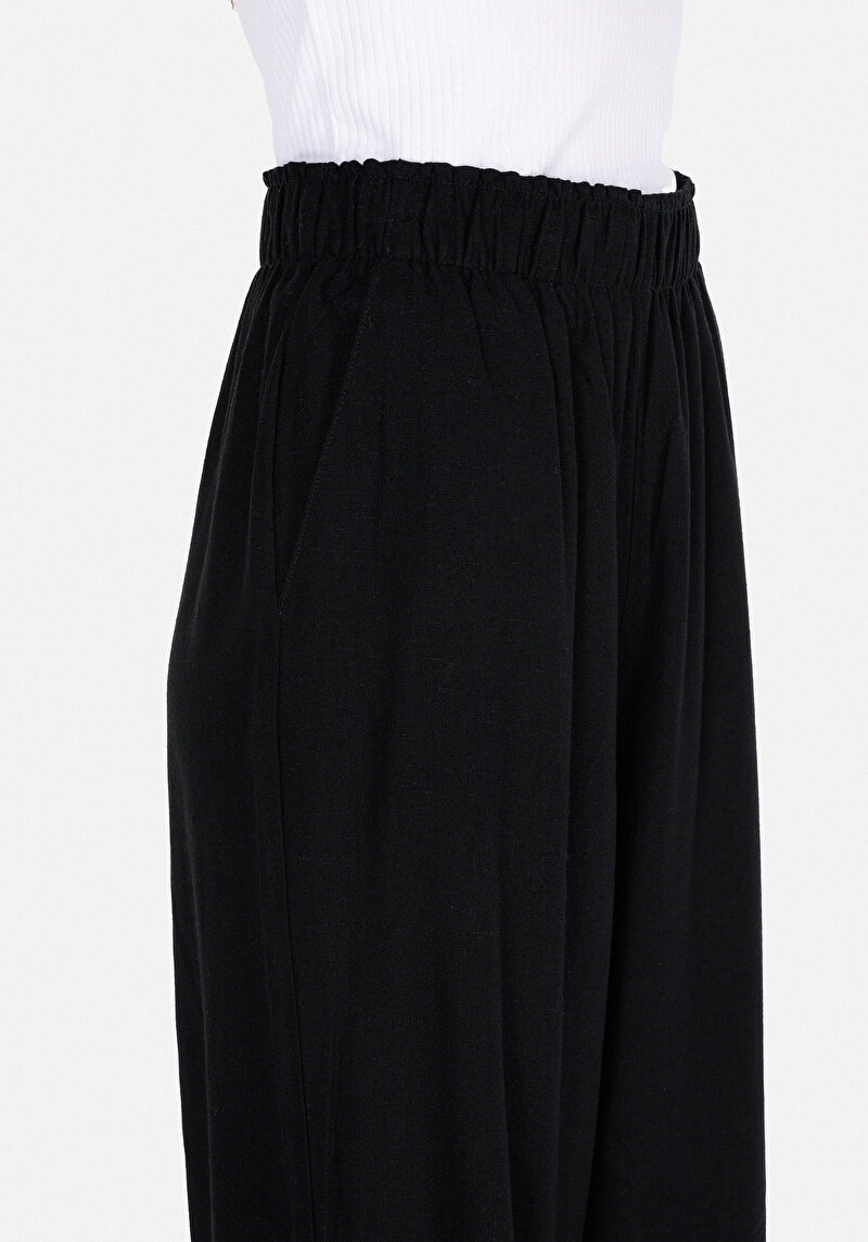 Afișați detalii pentru Pantaloni De Dama Negru Regular Fit  Cl1074805