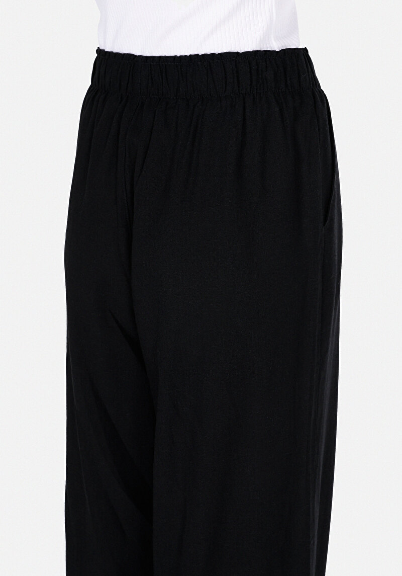 Afișați detalii pentru Pantaloni De Dama Negru Regular Fit  Cl1074805