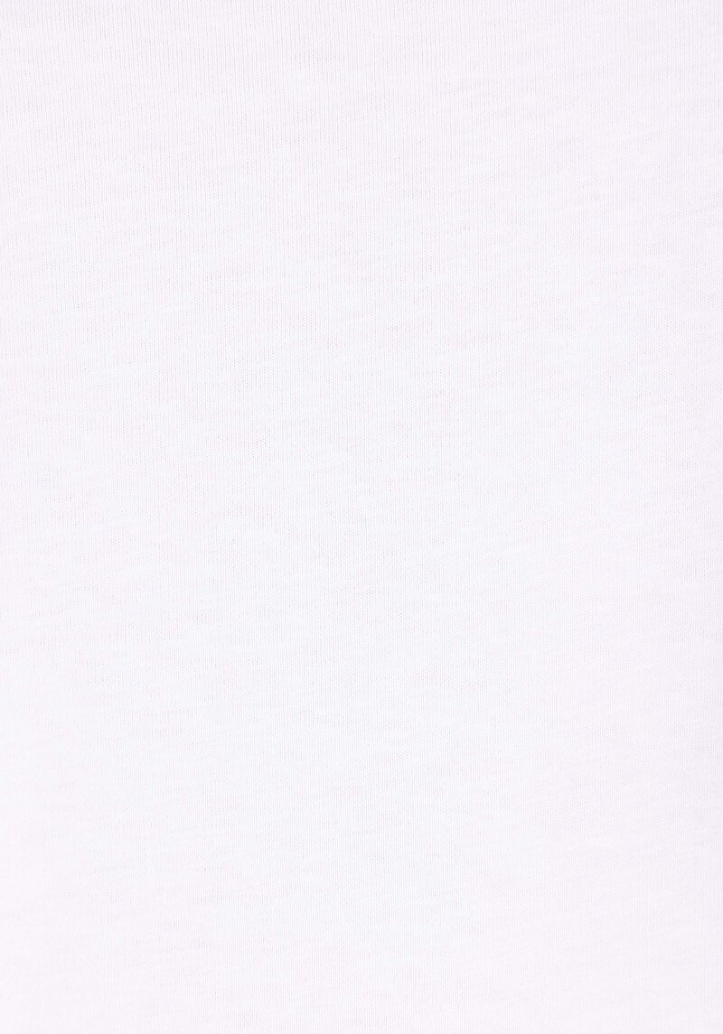 Afișați detalii pentru Regular Fit Round Neck Imprimat Tricou Alb Cu Mânecă Scurtă Pentru Femei