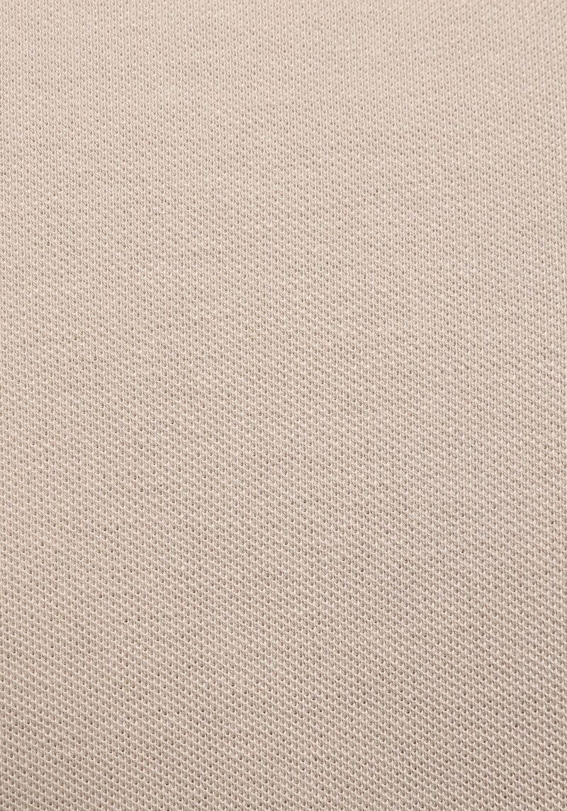 Afișați detalii pentru Tricou Polo Cu Maneca Scurta De Barbati Bej Regular Fit  Cl1073960