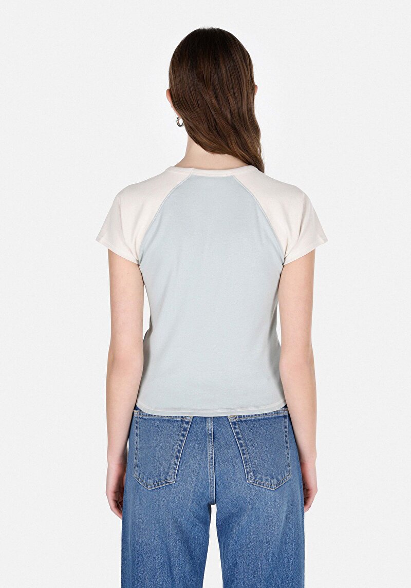 Afișați detalii pentru Tricou Cu Maneca Scurta De Dama Verde Slim Fit  Cl1074588