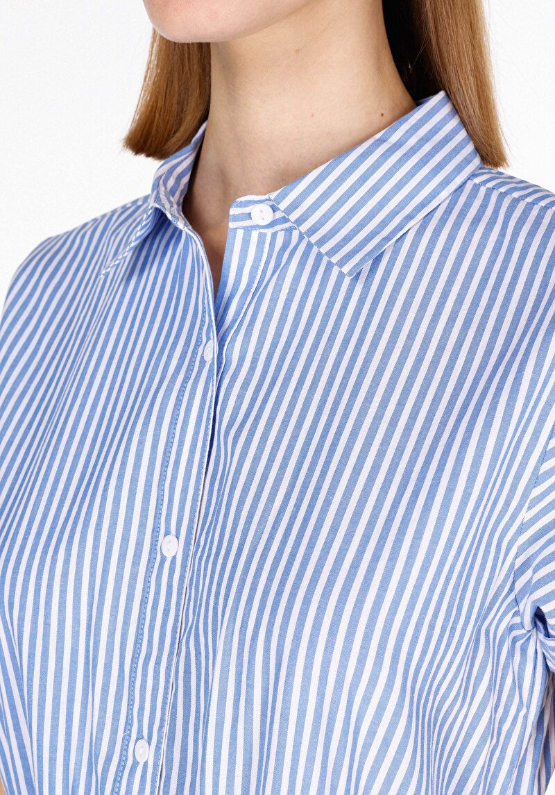 Afișați detalii pentru Rochie Albastră Pentru Femei Regular Fit