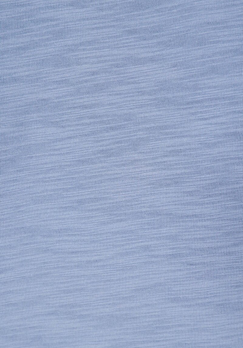 Imagine a Comfort Fit Round Neck Drept Bărbați Albastru Tricou Cu Mânecă Scurtă