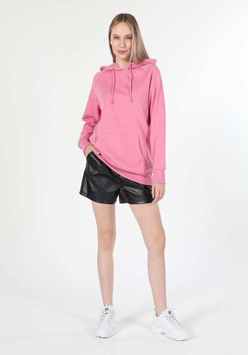 Imagine a Hanorac / Bluza De Dama Roz Regular Fit  Cl1045200