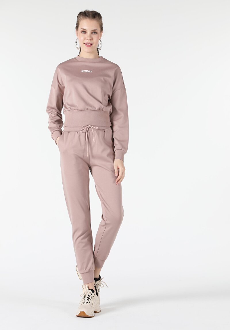 Imagine a Hanorac / Bluza De Dama Roz Regular Fit  Cl1057352