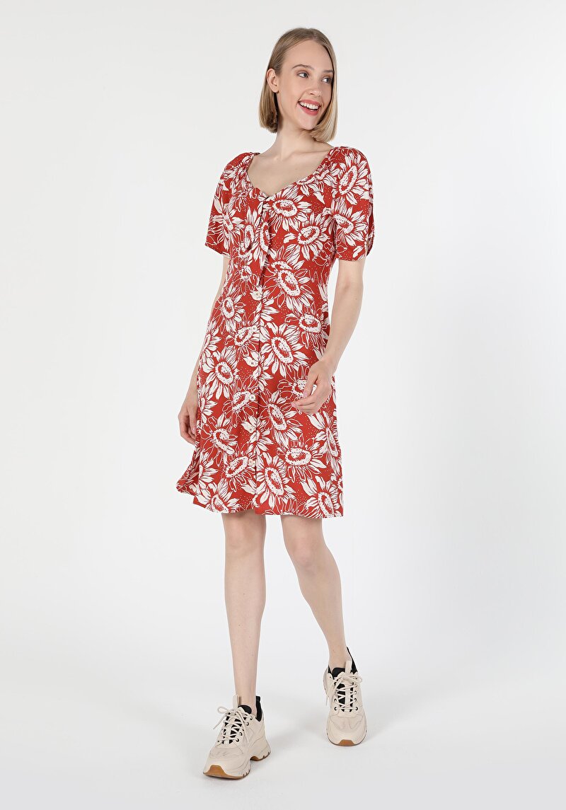 Imagine a Rochie Maro Pentru Femei Slim Fit