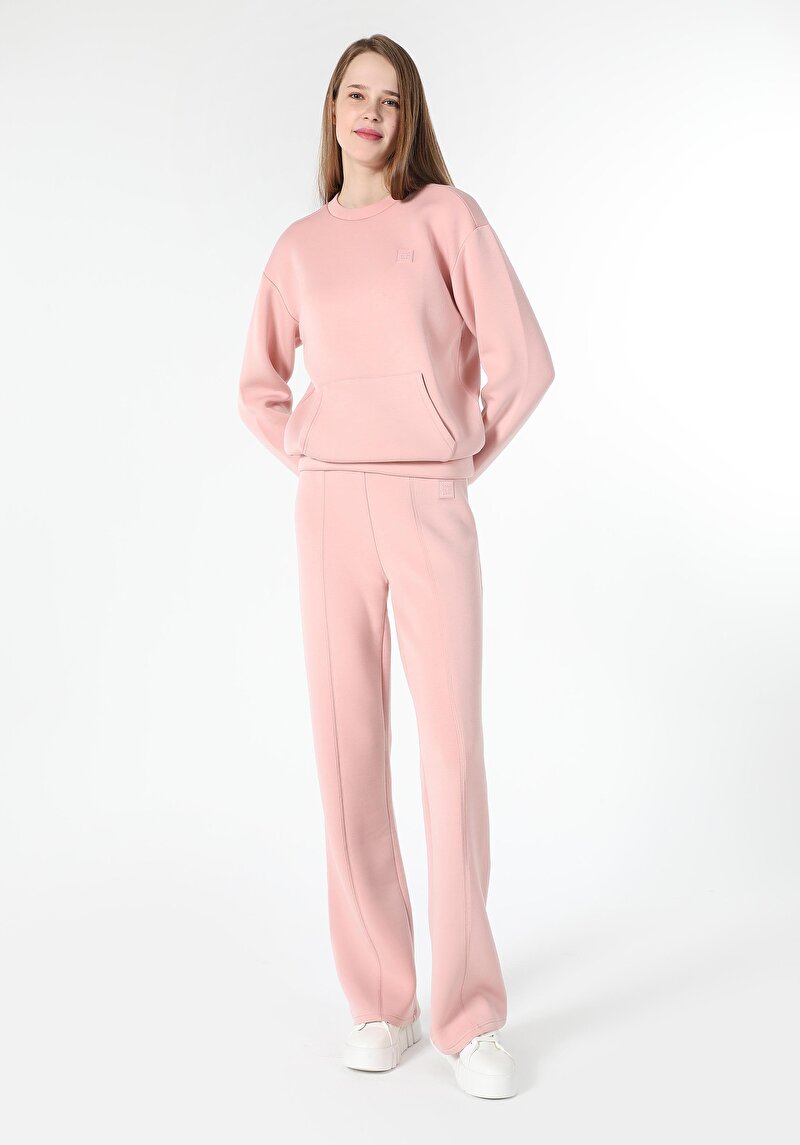 Imagine a Hanorac / Bluza De Dama Roz Regular Fit Cl1062444