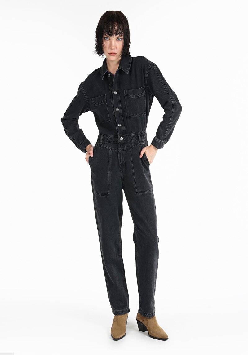 Imagine a Blugi Din Denim Pentru Femei Regular Fit