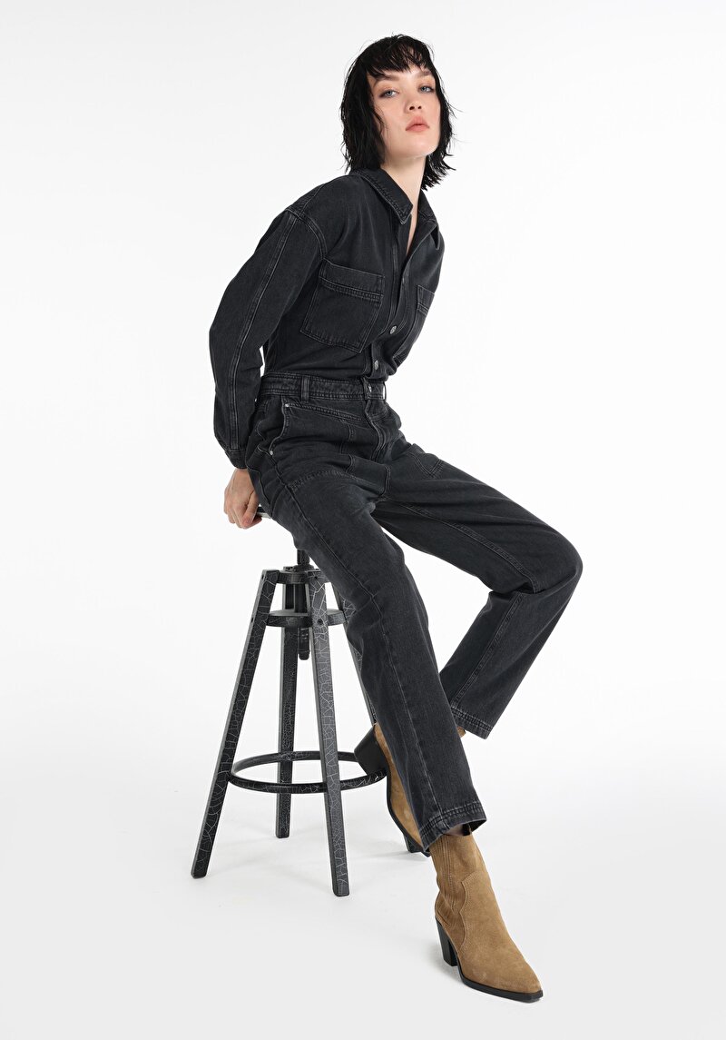 Imagine a Blugi Din Denim Pentru Femei Regular Fit