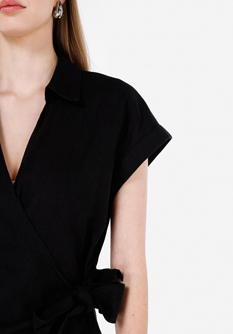 Afișați detalii pentru Rochie Neagră Pentru Femei Regular Fit