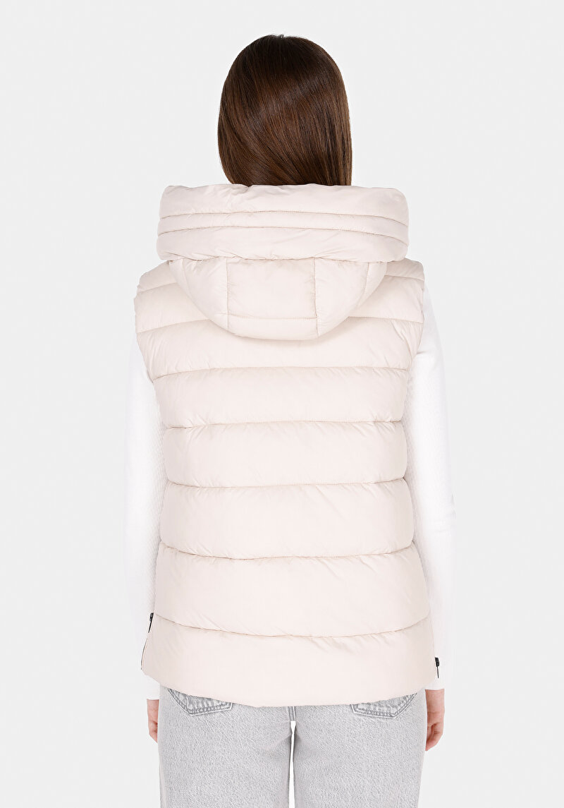 Afișați detalii pentru Vesta De Dama Bej Regular Fit  Cl1072351