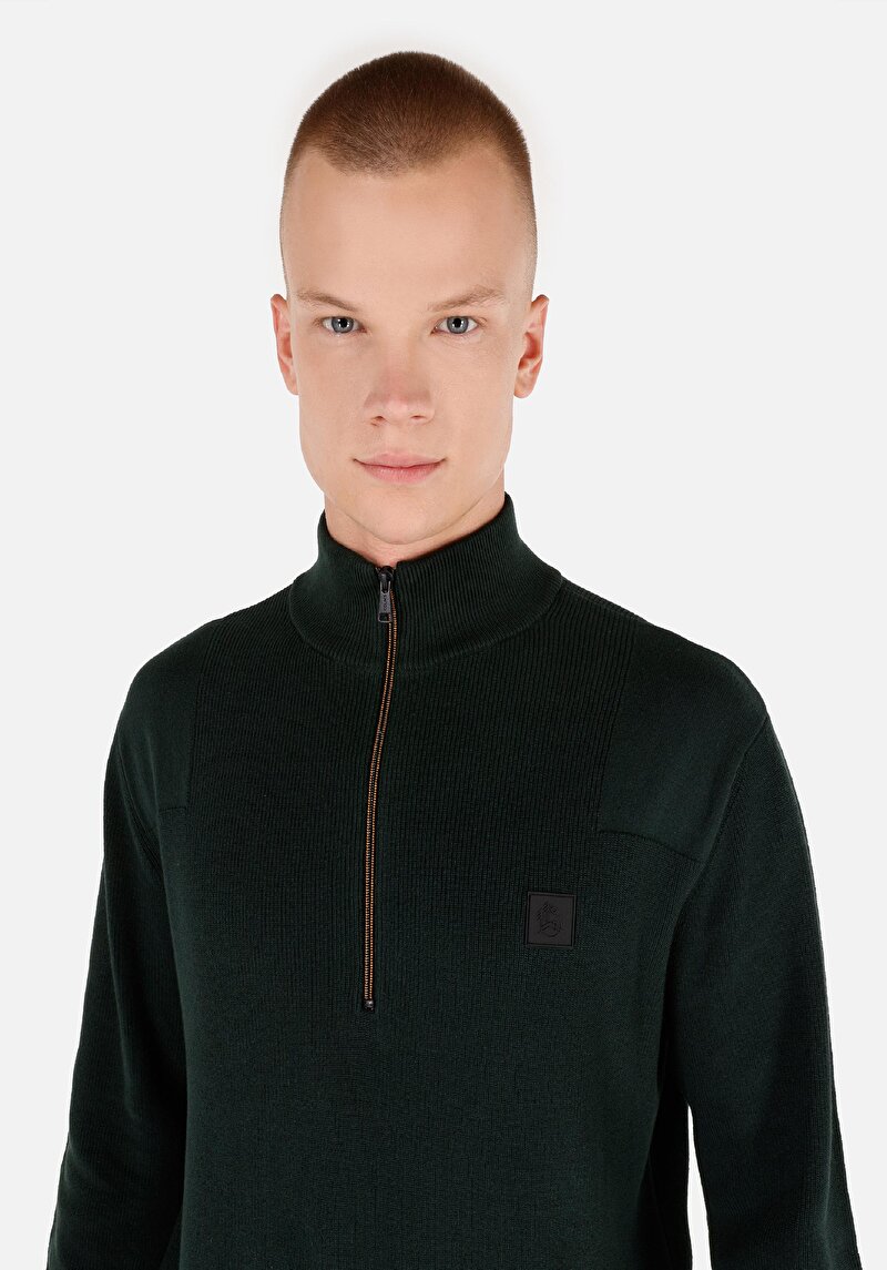 Imagine a Pulover De Barbati Verde Regular Fit Cl1069884