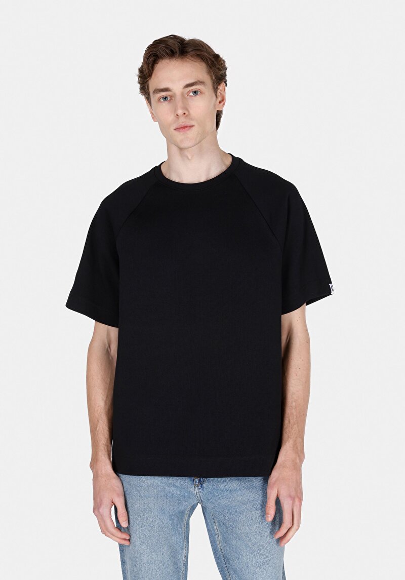 Imagine a Tricou Cu Maneca Scurta De Barbati Negru Comfort Fit  Cl1070042