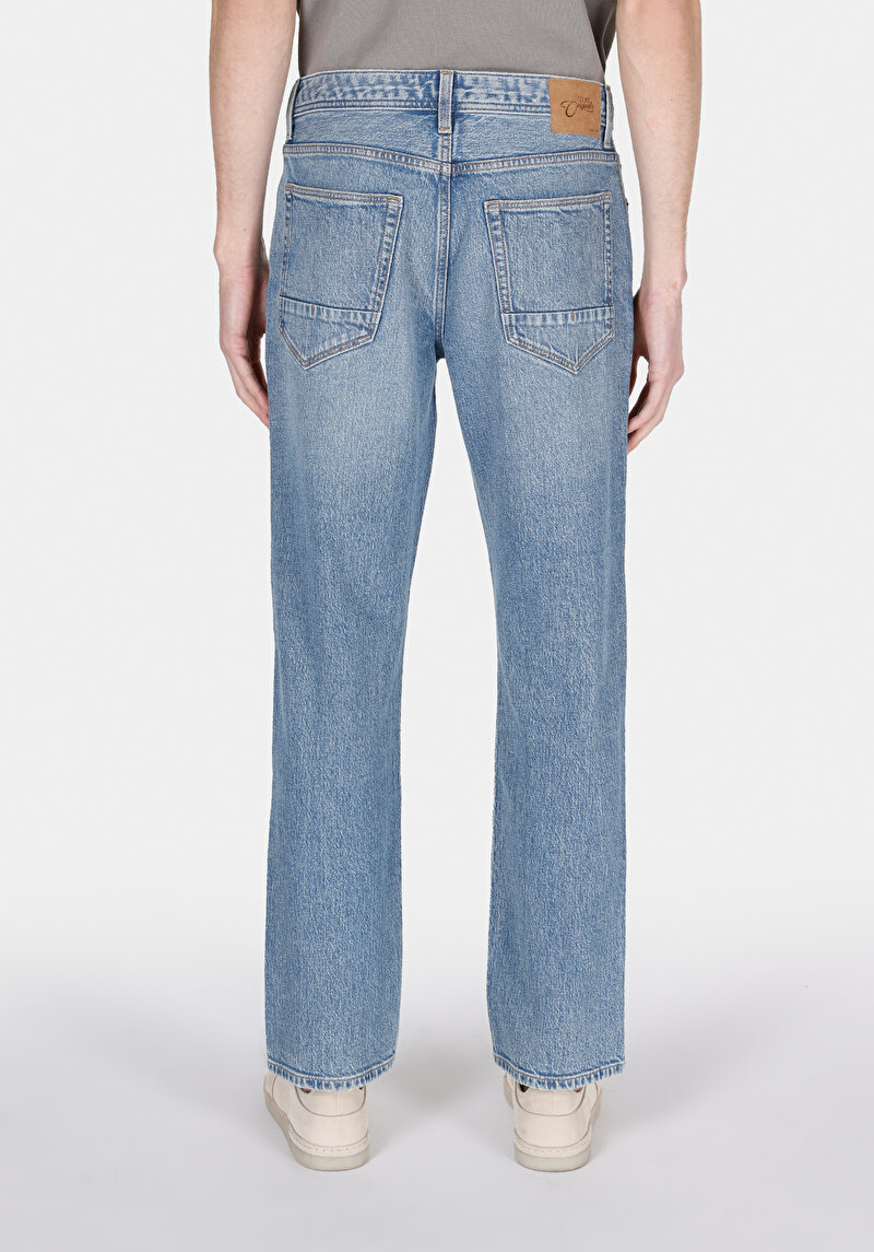 Afișați detalii pentru Blugi Din Denim Pentru Bărbați Regular Fit