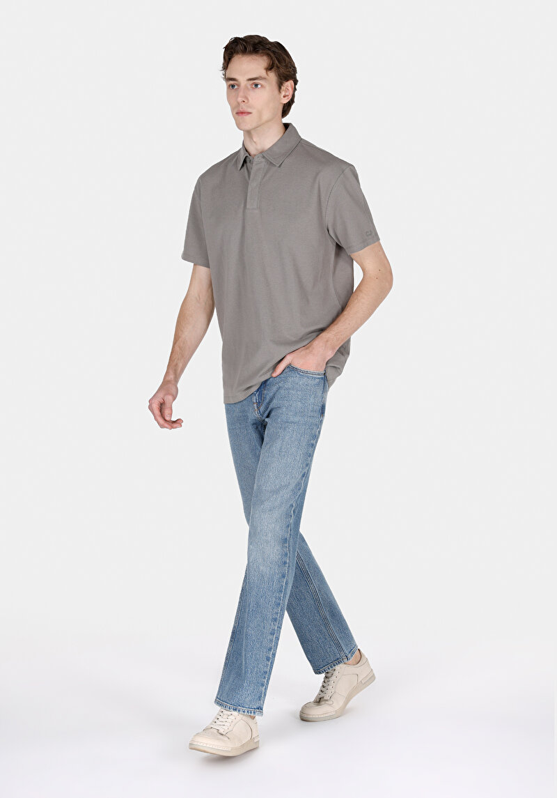 Afișați detalii pentru Blugi Din Denim Pentru Bărbați Regular Fit