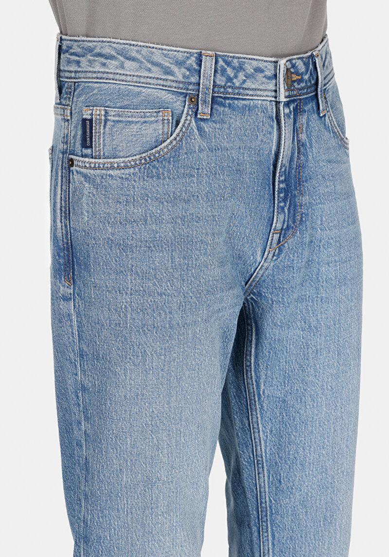 Afișați detalii pentru Blugi Din Denim Pentru Bărbați Regular Fit