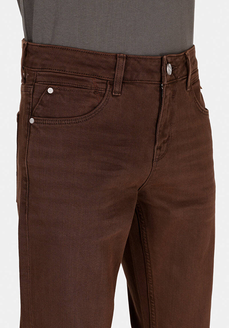 Afișați detalii pentru Pantaloni De Barbati Denim Straight Fit 044 Karl Cl1072205