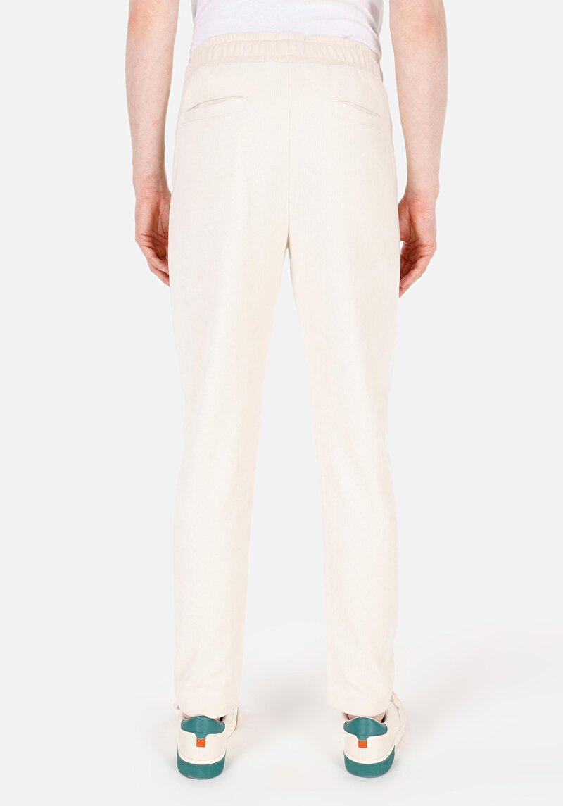 Afișați detalii pentru Pantaloni De Trening De Barbati Ecru Regular Fit  Cl1070052