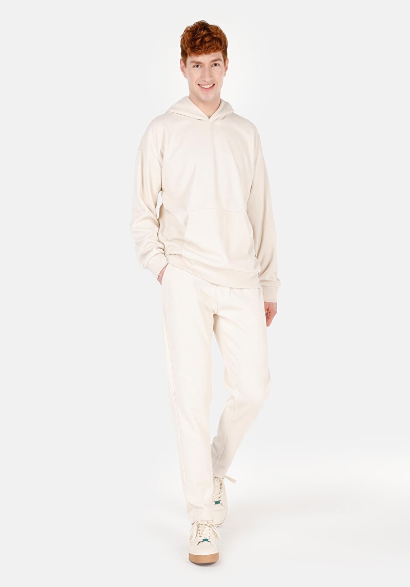 Afișați detalii pentru Pantaloni De Trening De Barbati Ecru Regular Fit  Cl1070052