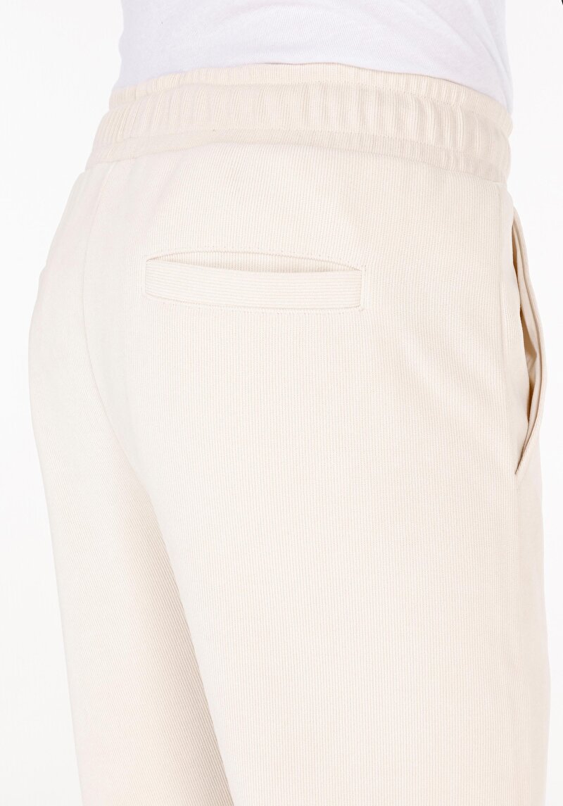 Afișați detalii pentru Pantaloni De Trening De Barbati Ecru Regular Fit  Cl1070052