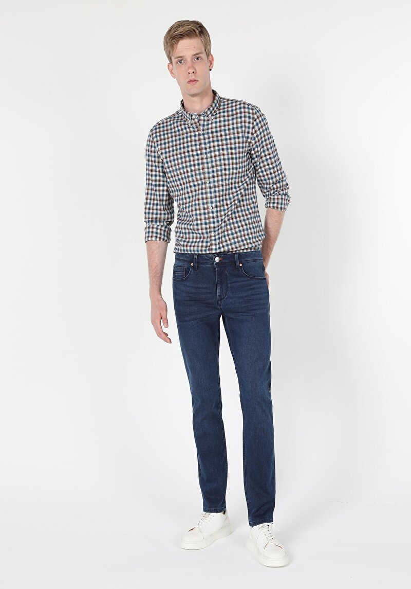 Imagine a Pantaloni De Barbati Denim Straight Fit 044 Karl Cl1060737