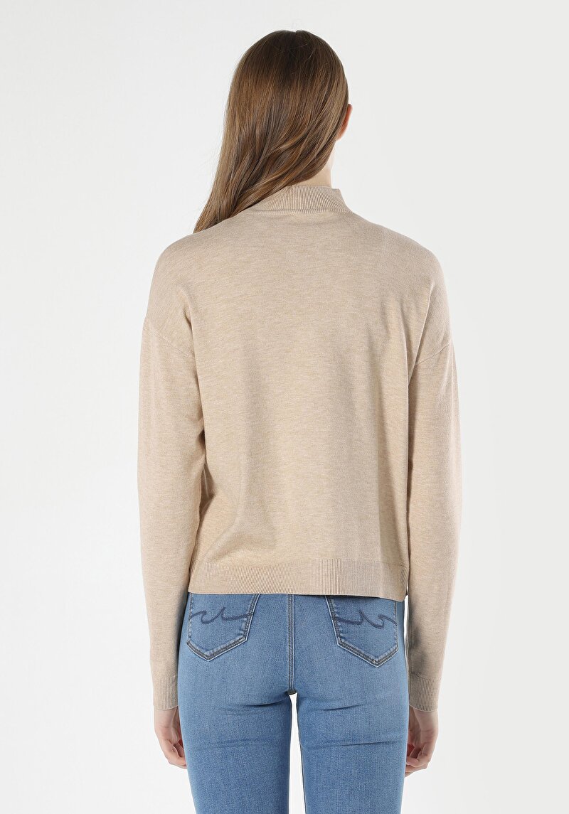 Afișați detalii pentru Pulover De Dama Bej   Cl1062219