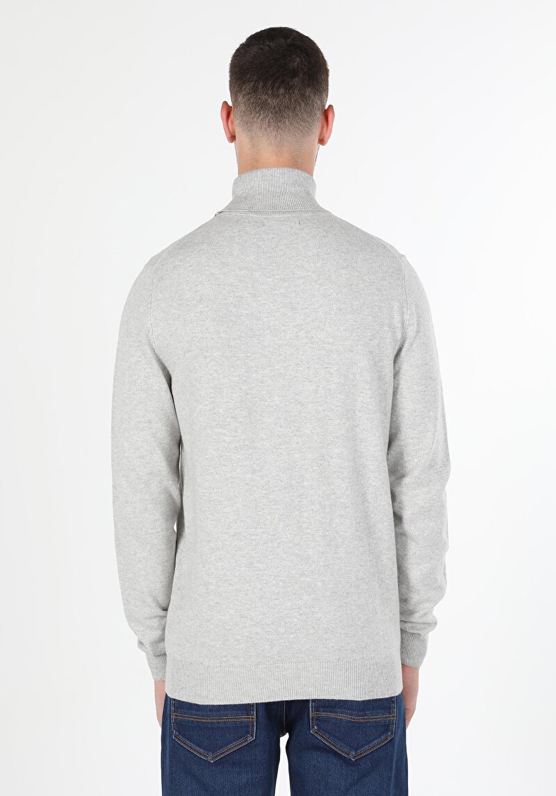 Imagine a Pulover De Barbati Piatră Slim Fit Cl1023624