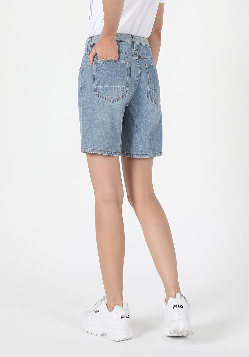 Imagine a Short / Pantaloni Scurti De Dama Denim Regular Fit Cl1059395