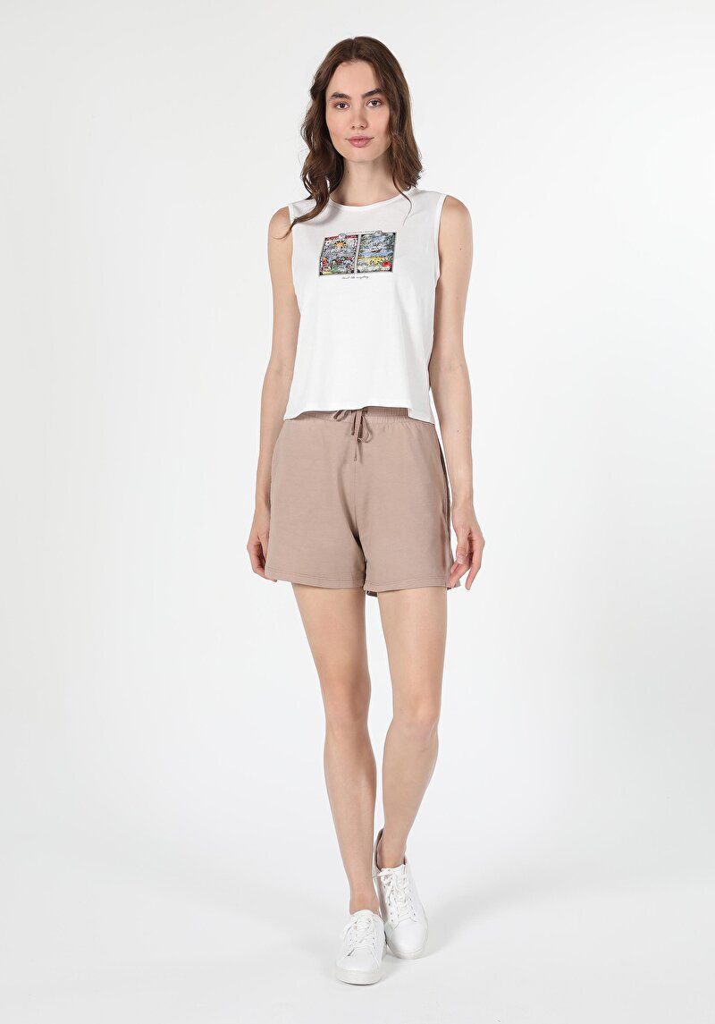 Afișați detalii pentru Short / Pantaloni Scurti De Dama  Regular Fit  Cl1059431