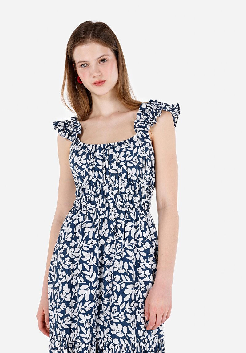 Imagine a Rochie De Dama Albastru Marin Regular Fit Cl1068981