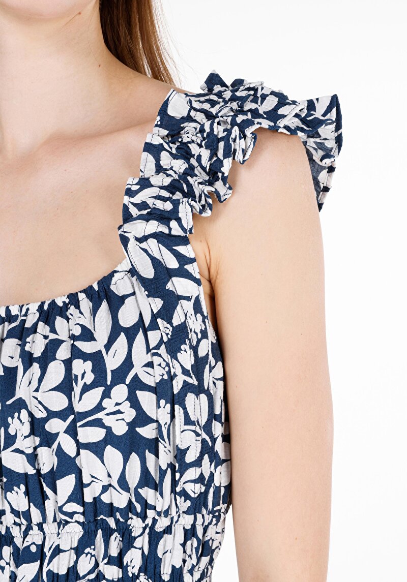 Afișați detalii pentru Rochie De Dama Albastru Marin Regular Fit  Cl1068981