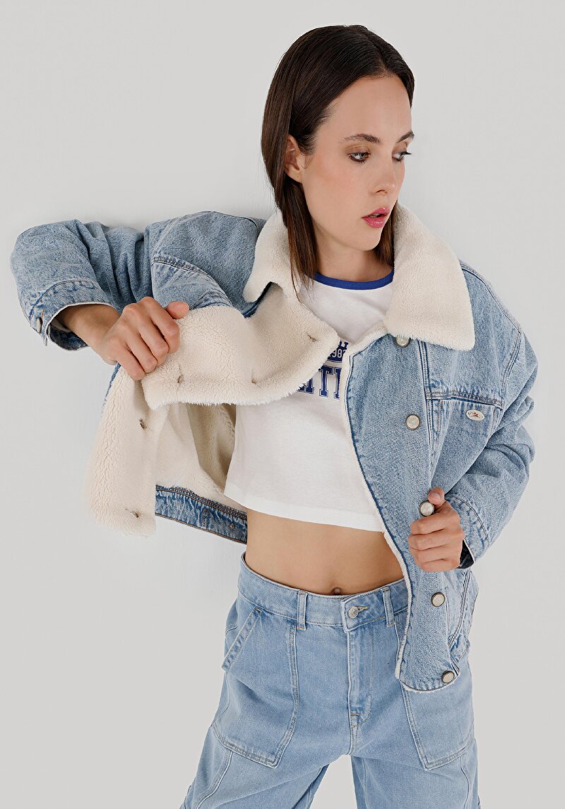 Imagine a Jacheta De Dama Denim Regular Fit  Cl1065558