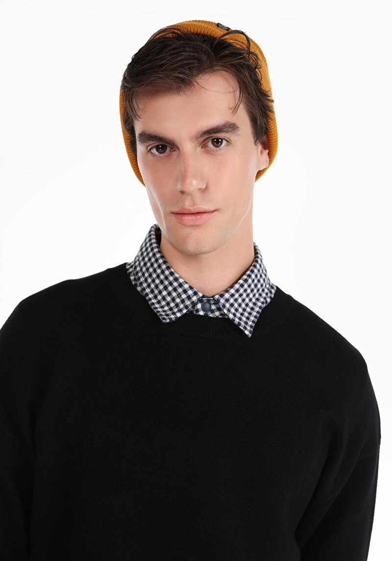 Afișați detalii pentru Pulover De Barbati Negru Comfort Fit  Cl1065571