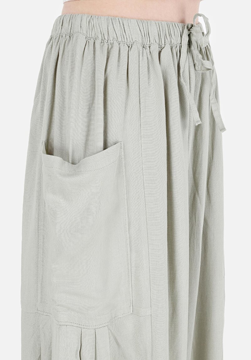 Afișați detalii pentru Pantaloni De Dama Verde Regular Fit  Cl1069020