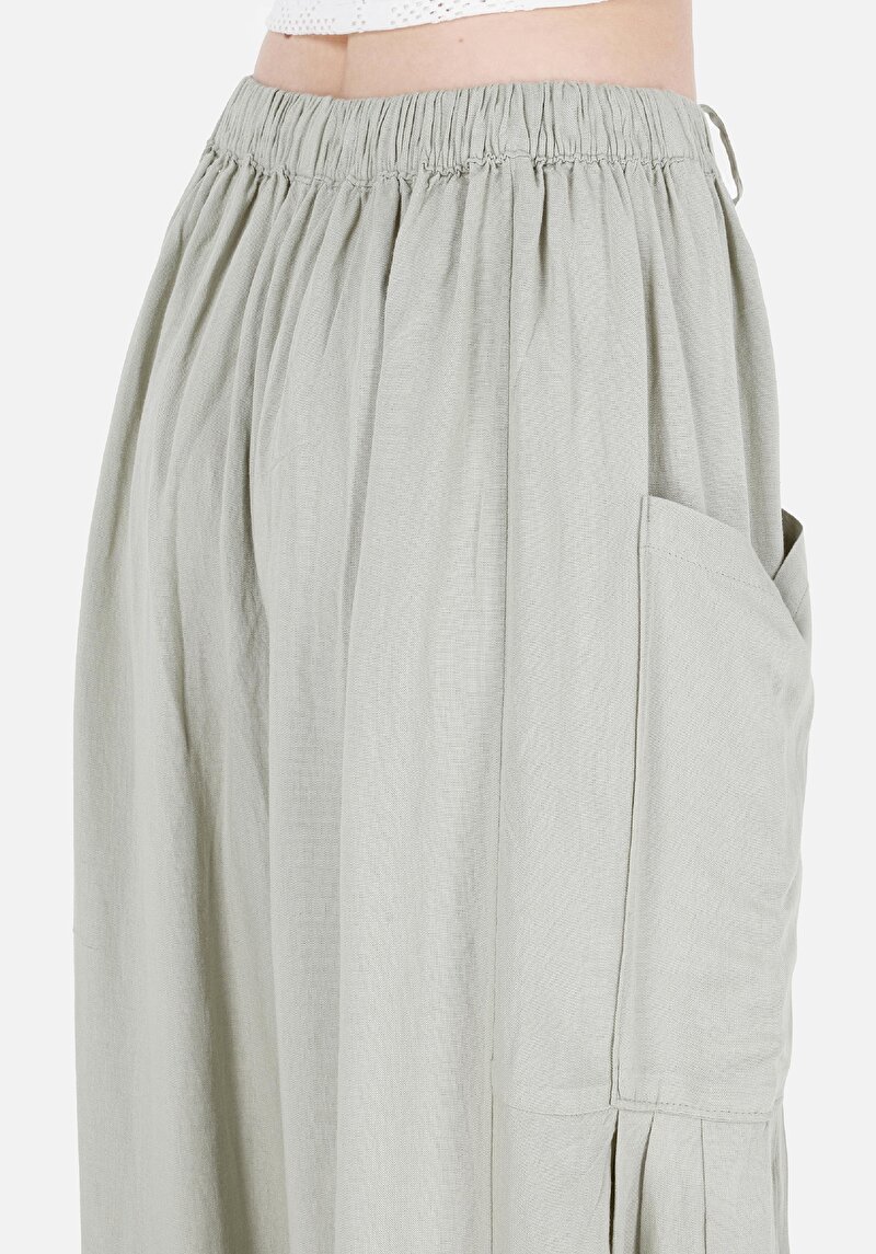 Afișați detalii pentru Pantaloni De Dama Verde Regular Fit  Cl1069020